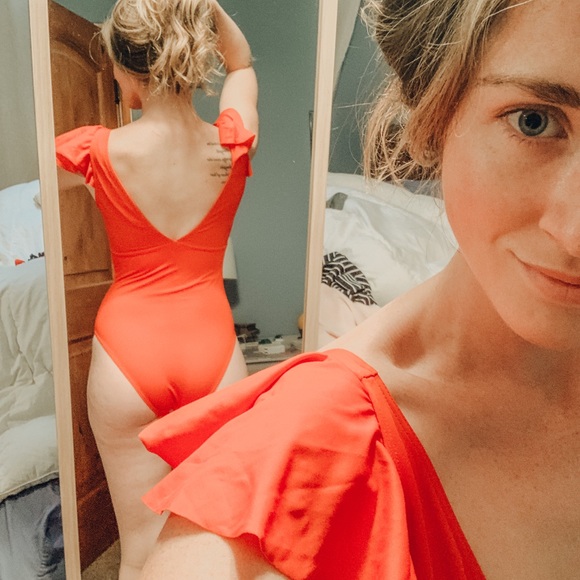 ASOS Red One Piece - Picture 5 of 5